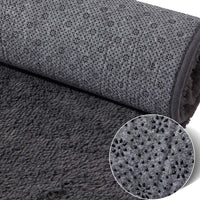 Fluffy Luxury Large Area Rug, Non - Skid Fleece Carpets For Bedroom,Living/Kids Room ,Home Décor, Soft Plush Furry, Floor Rug (5x7 Feet, Grey),Washable - 7DAY'S