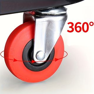 Foldable Creeper, 2 - in - 1 Rolling Garage Z Creeper Car & Seat, 36" Roller Mechanics Under Car Chair, 330 LBS Weight Capacity Heavy Duty - 7DAY'S