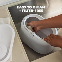 Frida Baby 3 - in - 1 XL Top Fill Humidifier for Bedroom, Allergy Relief, 6L Tank Cool Mist Humidifier for Large Rooms + Diffuser, Nightlight, Auto Shut - Off, Quiet, Carry Handle, Essential Oil Diffuser - 7DAY'S