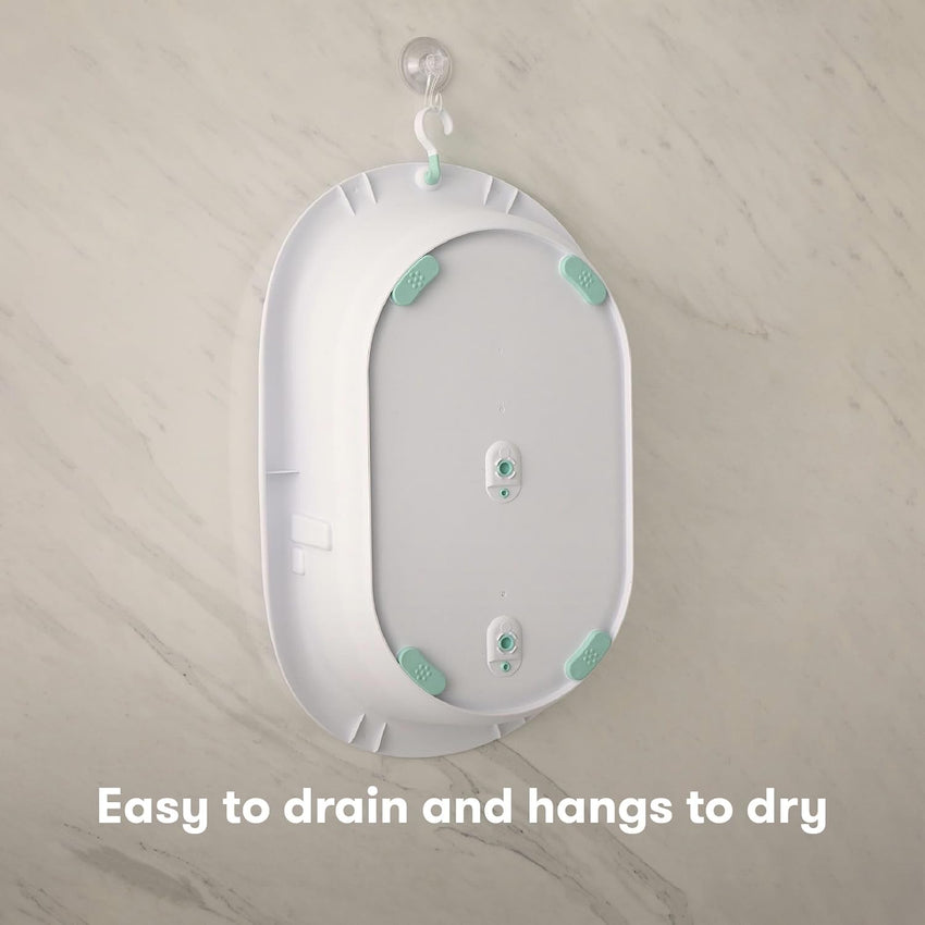 Frida Baby 4 - in - 1 Grow - with - Me Baby Bathtub, Baby Tub for Newborns to Toddler with Removable Bath Seat & Backrest for Bath Support in Tub - 7DAY'S