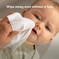 Frida Baby Breathe Easy Kit Sick Day Baby Essentials - Vapor Wipes, Vapor Rub + Organic Vapor Drops to Help Baby Breathe Easy, Natural Baby Congestion Relief - 7DAY'S