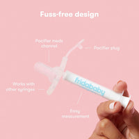 Frida Baby Medicine Pacifier Syringe, Accu - Dose Paci, Medi Frida Dispenser for Mess & Fuss Free Use, Made in USA - 7DAY'S