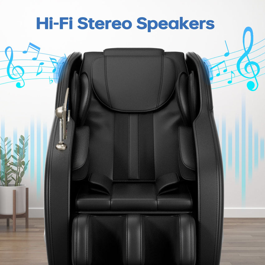 Full Body Massage Chair, Zero Gravity Mode, Deep Tissue Massage Chair, Foot Massage, 8 Fixed Massage Roller, LCD Touch Screen, Waist Heater, Bluetooth - 7DAY'S
