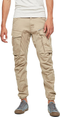 G - STAR RAW Men's Rovic Zip 3D Straight Tapered Fit Cargo Pants - 7DAY'S