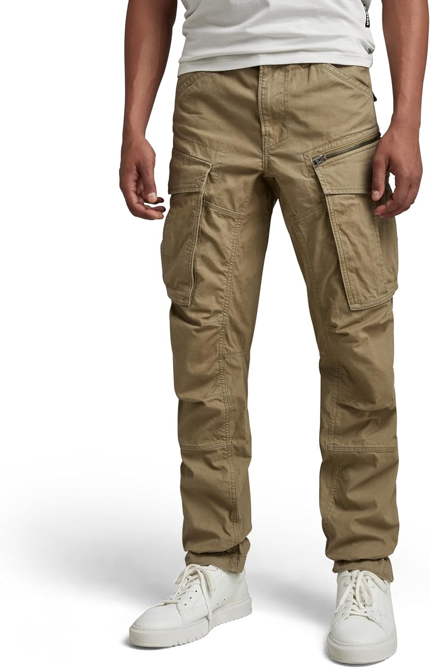 G - STAR RAW Men's Rovic Zip 3D Straight Tapered Fit Cargo Pants - 7DAY'S