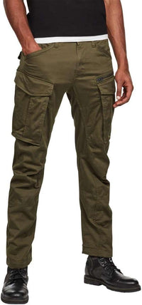 G - STAR RAW Men's Rovic Zip 3D Straight Tapered Fit Cargo Pants - 7DAY'S
