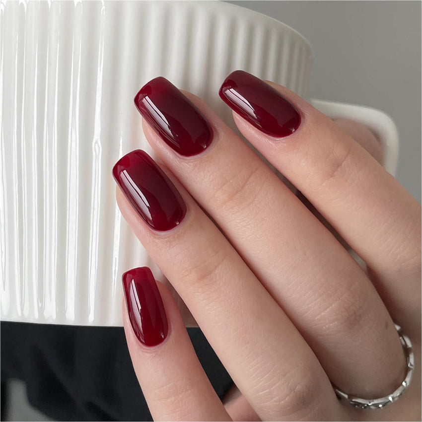 GAOY Sheer Light Pink Gel Nail Polish, 16ml Jelly Milky White Peach Translucent Color 1352 UV Light Cure Gel Polish for Nail Art DIY Manicure and Pedicure at Home - 7DAY'S