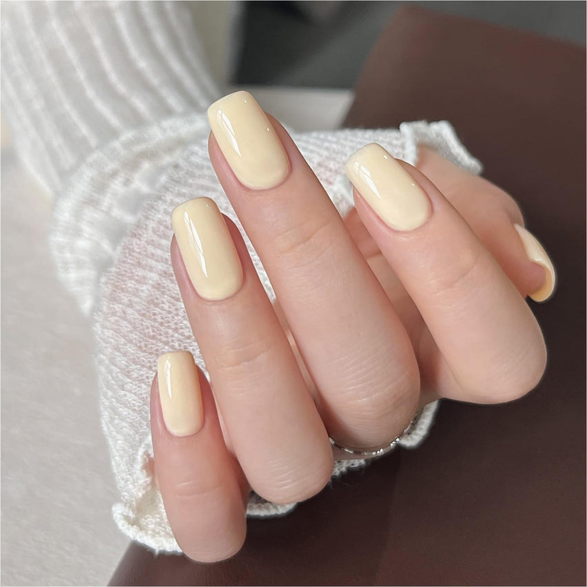 GAOY Sheer Light Pink Gel Nail Polish, 16ml Jelly Milky White Peach Translucent Color 1352 UV Light Cure Gel Polish for Nail Art DIY Manicure and Pedicure at Home - 7DAY'S