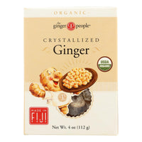 Ginger People Organic Crystallized Ginger Box - 4 Oz - Case Of 12 - 7DAY'S
