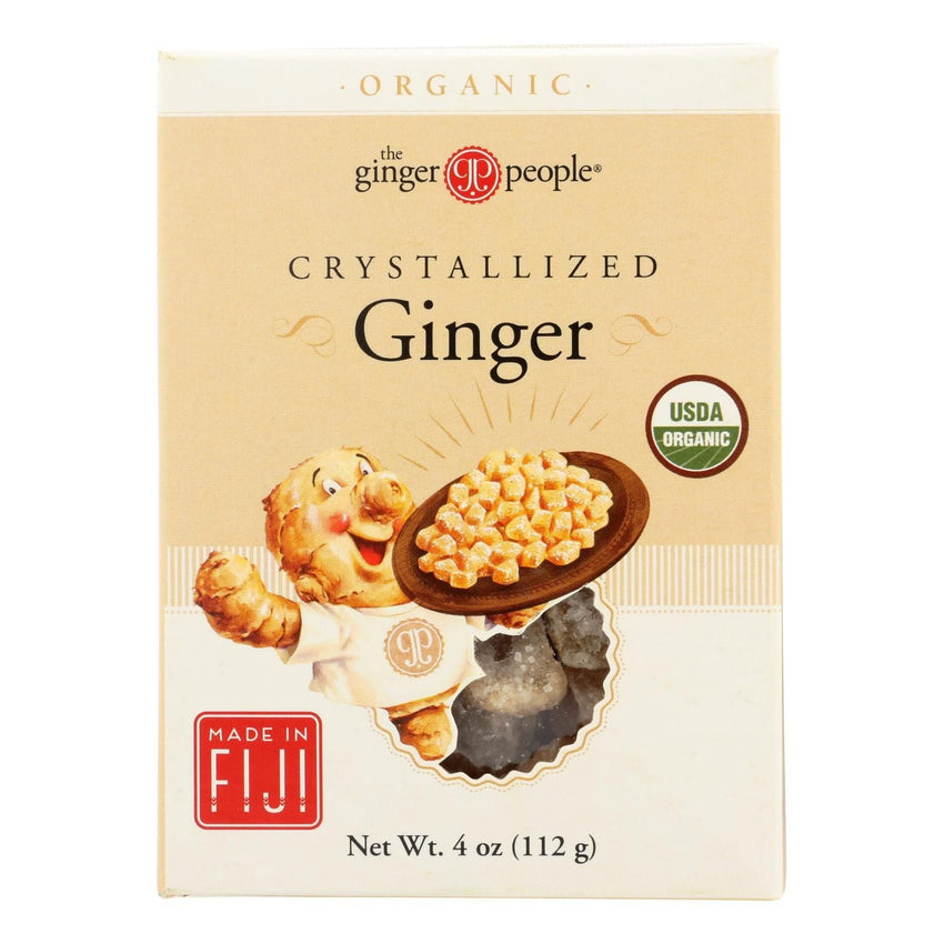 Ginger People Organic Crystallized Ginger Box - 4 Oz - Case Of 12 - 7DAY'S