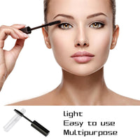 Glass Empty Mascara Tube and Wand, 10ml, Pink, 1Set - 7DAY'S