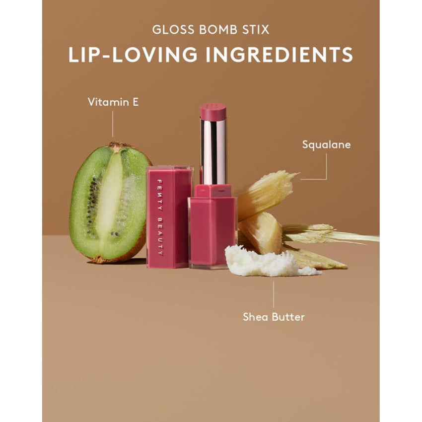Gloss Bomb Stix Shimmer - 02 Fussy by Fenty Beauty for Women - 0.12 oz Lipstick - 7DAY'S