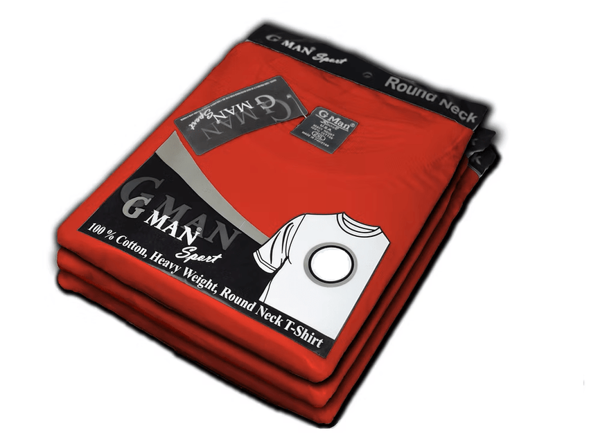 Gman T-Shirt Round Neck/V - Neck for Man (3 - Pack) - 7DAY'S