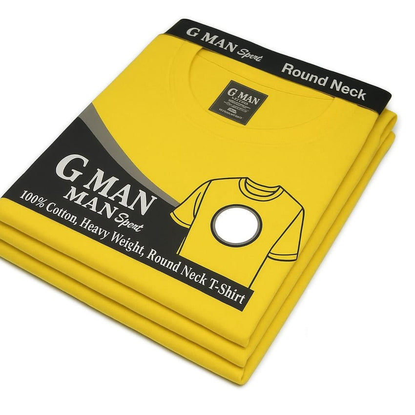 Gman T-Shirt Round Neck/V - Neck for Man (3 - Pack) - 7DAY'S