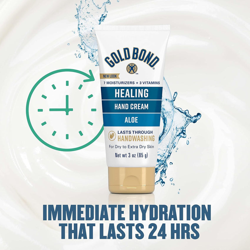 Gold Bond Ultimate Healing Hand Cream, 3 oz., Lasts Through Handwashing - 7DAY'S