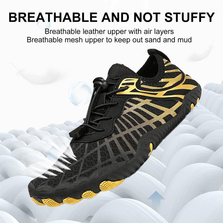 Hiking Barefoot Shoes Womens Mens,Pro - Healthy&Non - Slip Water Shoe for Women Men, Wide Toe Running Shoes Boots Sneakers Unisex - 7DAY'S