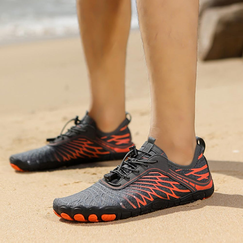 Hiking Barefoot Shoes Womens Mens,Pro - Healthy&Non - Slip Water Shoe for Women Men, Wide Toe Running Shoes Boots Sneakers Unisex - 7DAY'S