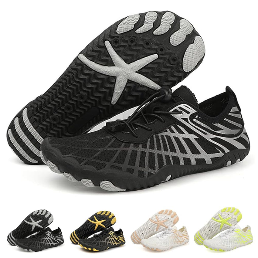 Hiking Barefoot Shoes Womens Mens,Pro - Healthy&Non - Slip Water Shoe for Women Men, Wide Toe Running Shoes Boots Sneakers Unisex - 7DAY'S