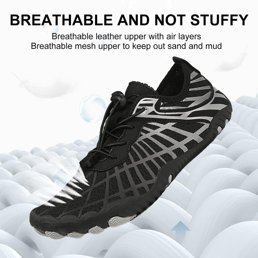 Hiking Barefoot Shoes Womens Mens,Pro - Healthy&Non - Slip Water Shoe for Women Men, Wide Toe Running Shoes Boots Sneakers Unisex - 7DAY'S