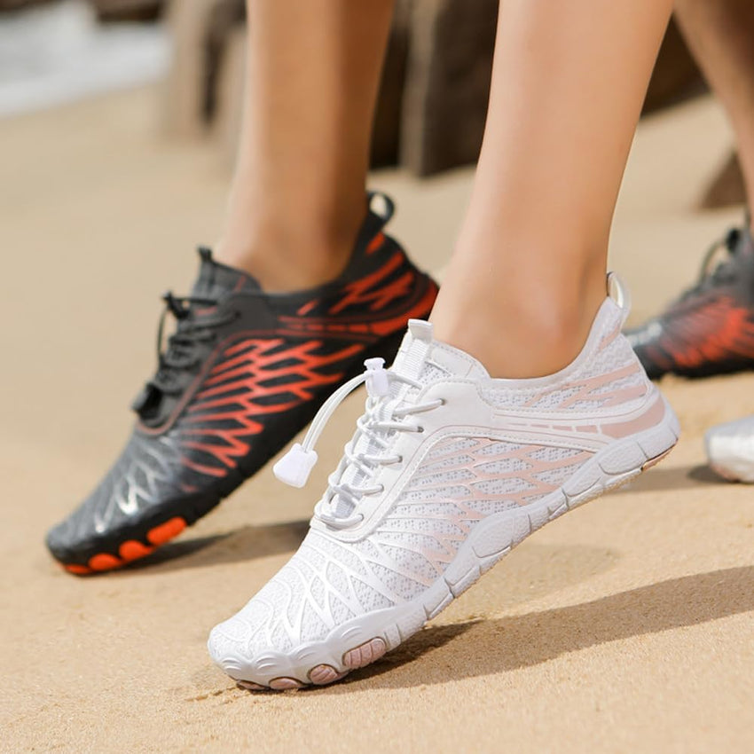 Hiking Barefoot Shoes Womens Mens,Pro - Healthy&Non - Slip Water Shoe for Women Men, Wide Toe Running Shoes Boots Sneakers Unisex - 7DAY'S