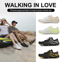 Hiking Barefoot Shoes Womens Mens,Pro - Healthy&Non - Slip Water Shoe for Women Men, Wide Toe Running Shoes Boots Sneakers Unisex - 7DAY'S