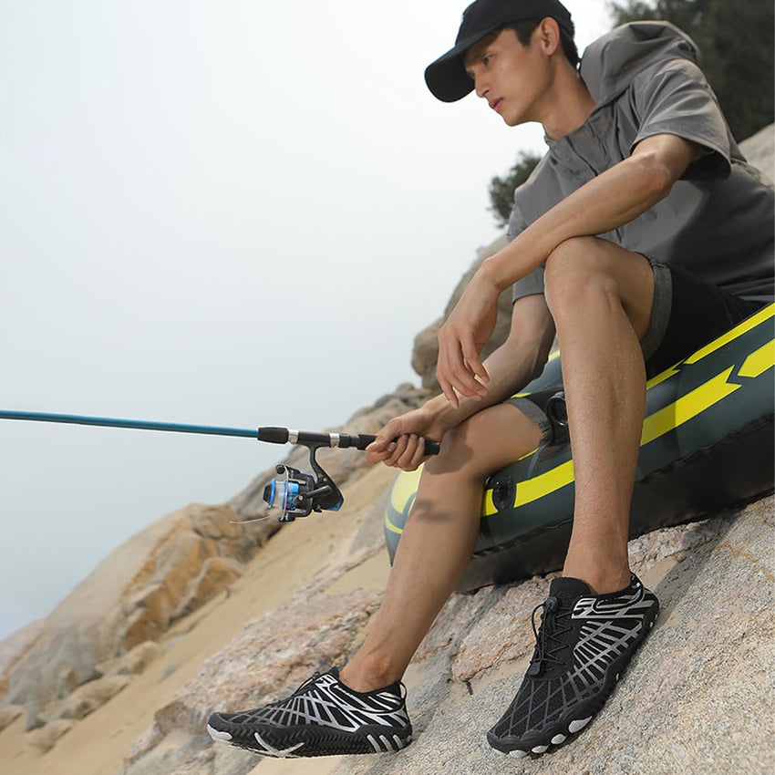 Hiking Barefoot Shoes Womens Mens,Pro - Healthy&Non - Slip Water Shoe for Women Men, Wide Toe Running Shoes Boots Sneakers Unisex - 7DAY'S