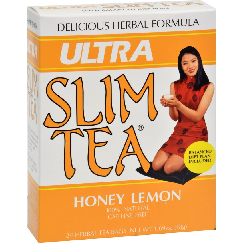 Hobe Labs Ultra Slim Tea Honey Lemon - 24 Tea Bags - 7DAY'S