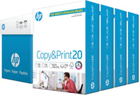 HP Printer Paper | 8.5 x 11 Paper | Copy &Print 20 lb | 1 Ream Case - 500 Sheets| 92 Bright | Made in USA - FSC Certified | 200060 - 7DAY'S