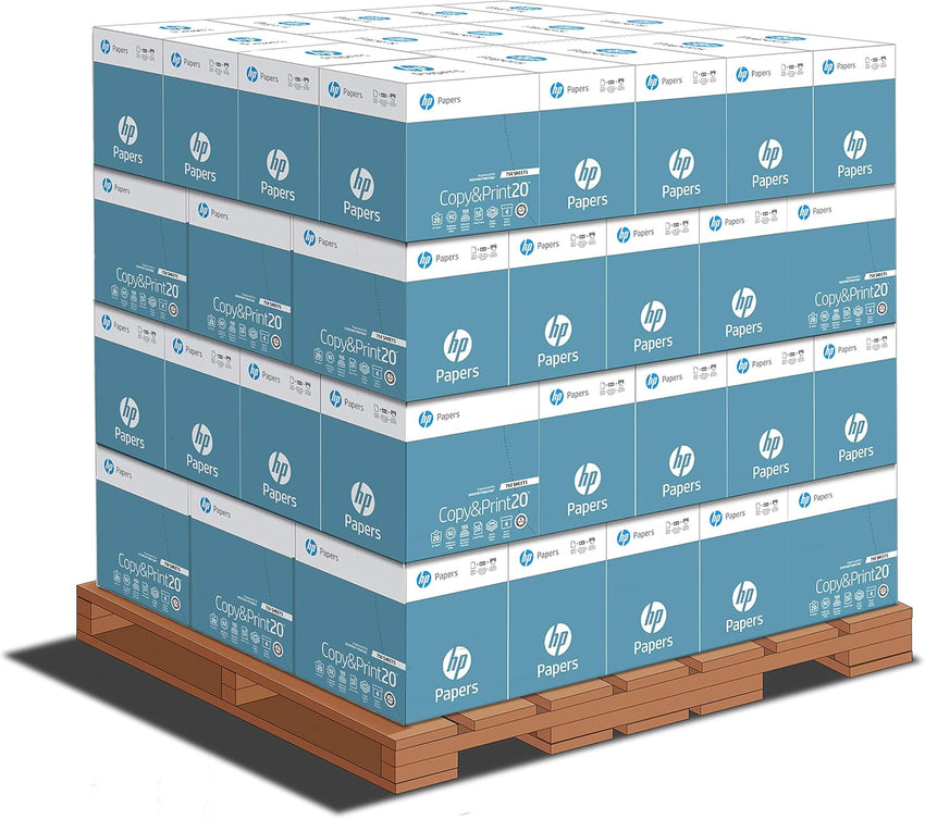 HP Printer Paper | 8.5 x 11 Paper | Copy &Print 20 lb | 1 Ream Case - 500 Sheets| 92 Bright | Made in USA - FSC Certified | 200060 - 7DAY'S