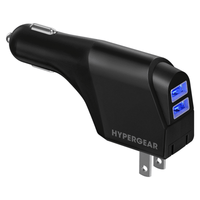HyperGear Hybrid 2.1A Dual USB Car/Wall Charger - 7DAY'S