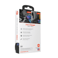 HyperGear Hybrid 2.1A Dual USB Car/Wall Charger - 7DAY'S