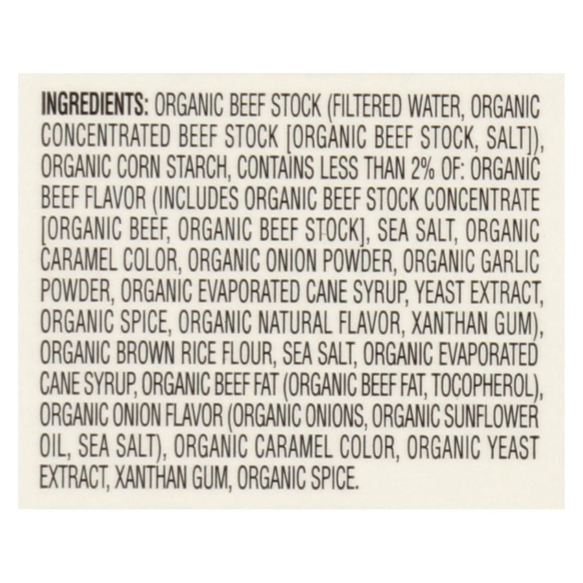Imagine Foods Organic Gravy - Savory Beef - Case Of 12 - 13.5 Fl Oz - 7DAY'S