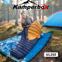 Kamperbox Ultra Light Down Sleeping Bag Outdoor Camping Sleeping Bag Warm Down Sleeping Bag Outdoor Camping Travel UL250 - 7DAY'S