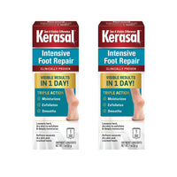 Kerasal Intensive Foot Repair, Skin Healing Ointment for Cracked Heels and Dry Feet, 1 Oz - 7DAY'S