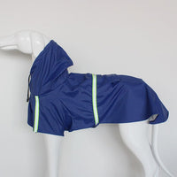 large and small dog raincoat cloak type reflective strip pet raincoat windproof rainproof dog hooded raincoat - 7DAY'S