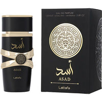 LATTAFA ASAD by Lattafa EAU DE PARFUM SPRAY 3.4 OZ - 7DAY'S