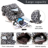 Leather Backpack Purse for Women Fashion Multipurpose Design Satchel Handbags Shoulder Bag Travel bag - 7DAY'S