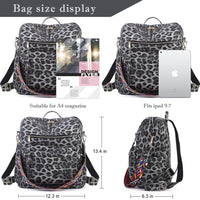 Leather Backpack Purse for Women Fashion Multipurpose Design Satchel Handbags Shoulder Bag Travel bag - 7DAY'S