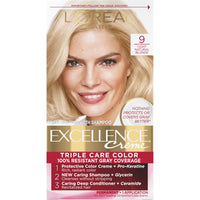 L'Oreal Paris Excellence Creme Permanent Hair Color, 4 Dark Brown, 100 percent Gray Coverage Hair Dye, Pack of 1 - 7DAY'S