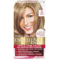 L'Oreal Paris Excellence Creme Permanent Hair Color, 4 Dark Brown, 100 percent Gray Coverage Hair Dye, Pack of 1 - 7DAY'S