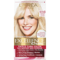 L'Oreal Paris Excellence Creme Permanent Hair Color, 4 Dark Brown, 100 percent Gray Coverage Hair Dye, Pack of 1 - 7DAY'S