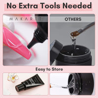 Makartt Nail Rhinestone Glue for Nails: Super Strong Gel Nail Glue for Decorations Nail Charm 3D Nails Bling Gel for Nail Gem Nail Art Jewel Diamonds 30ML Cured Need Beauty - 7DAY'S