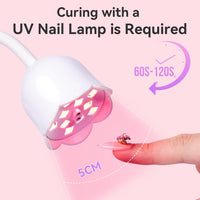 Makartt Nail Rhinestone Glue for Nails: Super Strong Gel Nail Glue for Decorations Nail Charm 3D Nails Bling Gel for Nail Gem Nail Art Jewel Diamonds 30ML Cured Need Beauty - 7DAY'S