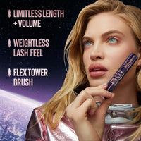 Maybelline Lash Sensational Sky High Washable Mascara Makeup, Volumizing, Lengthening, Defining, Curling, Multiplying, Buildable Formula, Blackest Black, 1 Count - 7DAY'S