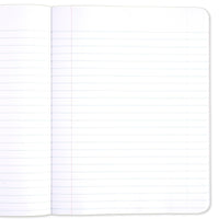 Mead Composition Notebook, 3 Pack, Wide Ruled Paper, 7 - 1/2" x 9 - 3/4", 100 Sheets per Comp Book, Black Marble (38301) - 7DAY'S