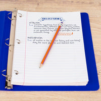 Mead Loose Leaf Paper, Wide Ruled Filler Notebook Paper, 8" x 10 - 1/2", 200 Sheets, Fits 3 - Ring Binder (15200) - 7DAY'S