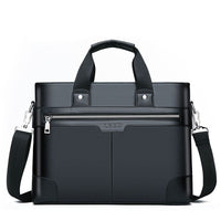 Men's Bag Briefcase Europe And America Men's Business Commuting Handbag Single Shoulder Crossbody Bag Cross Style Computer Bag - 7DAY'S