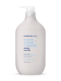 Method Body Wash, Sea + Surf, Paraben and Phthalate Free, Biodegradable Formula, 28 oz, (Pack of 1) - 7DAY'S