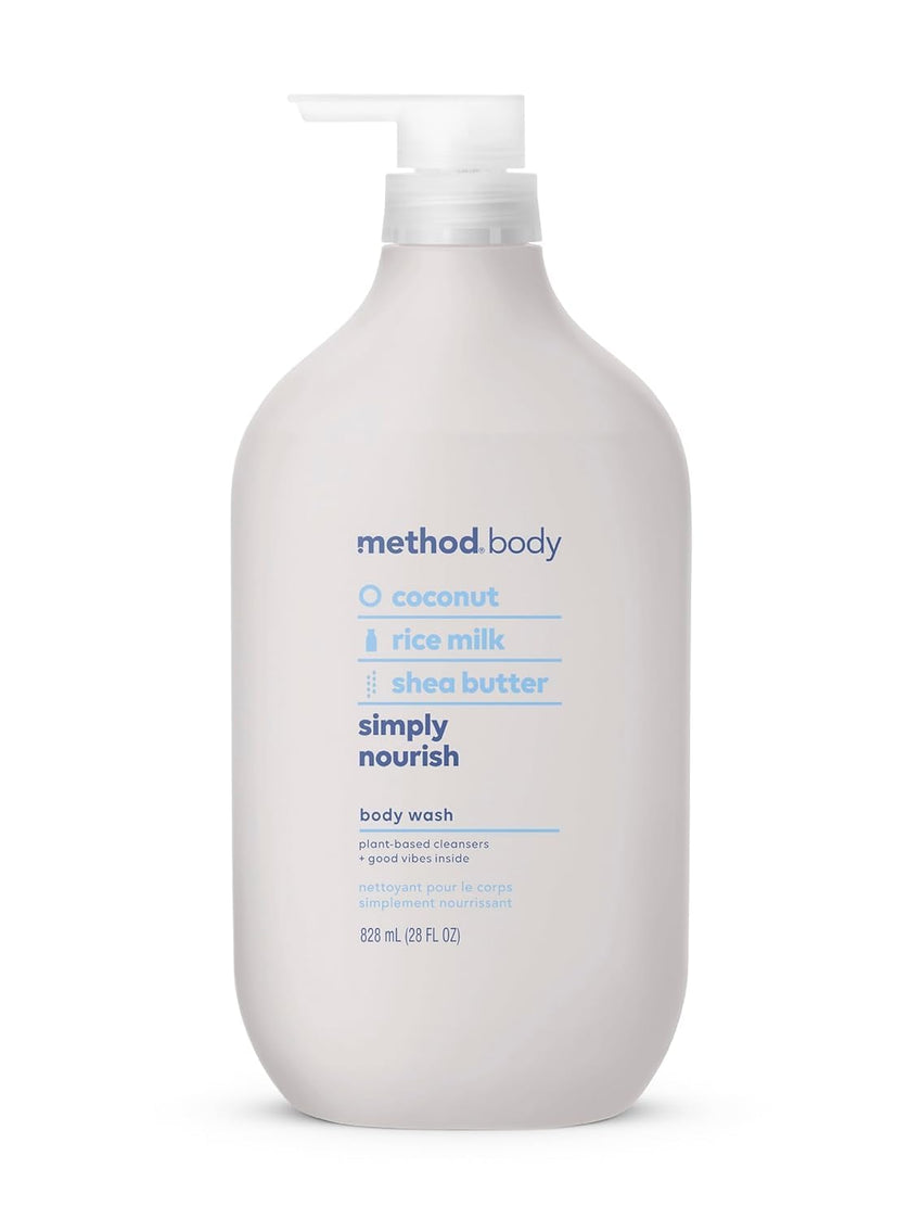 Method Body Wash, Sea + Surf, Paraben and Phthalate Free, Biodegradable Formula, 28 oz, (Pack of 1) - 7DAY'S