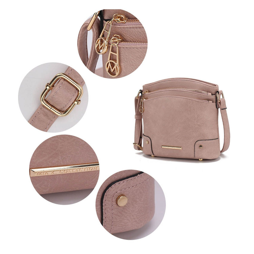 MKF Collection Kenya Fashion Crossbody Women's Shoulder Handbag by Mia K. - 7DAY'S